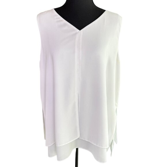 Joseph Ribkoff sleeveless chiffon tunic size 14 - Picture 2 of 4